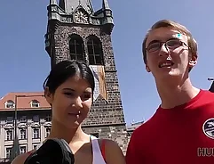 Czech student Madelina Dee makes money by watching her incredible GF | cash,czech,girlfriend,incredible,money